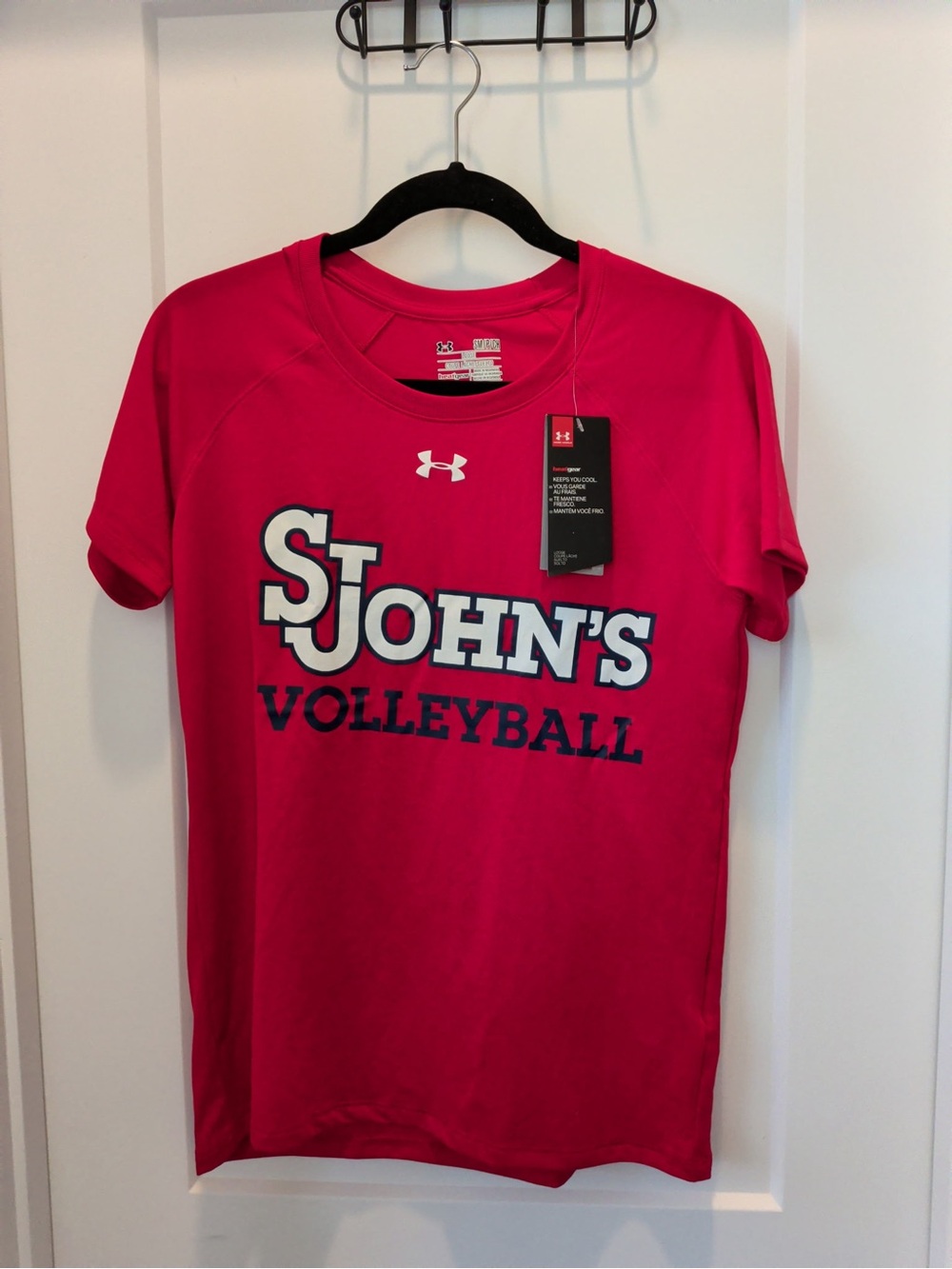 Under Armour Red St. John's Volleyball Tee